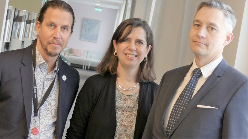 Jesper Nietsche, Maria Eka och Björn Berselius