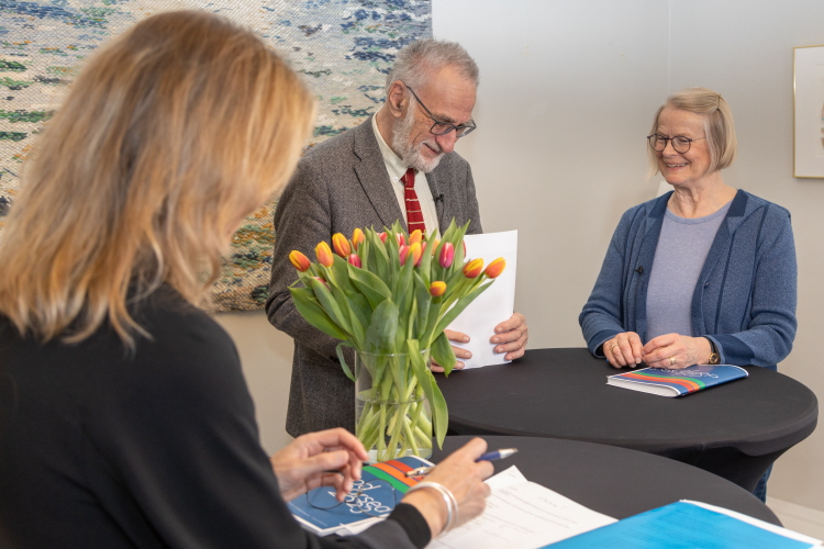 Anna Skarhed och Johan Hirschfeldt.