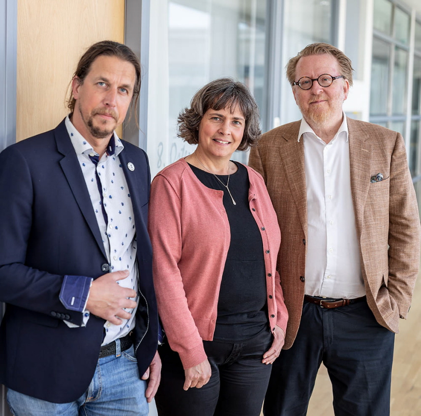 Jesper Nietsche, Eval Alsin och Stefan Skeppstedt