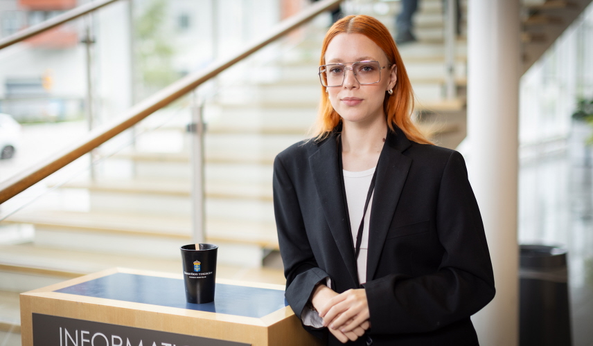 Porträttbild på medarbetaren Amanda Nyberg