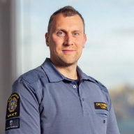 Kristian Hagstedt, ordningsvakt och samordnare