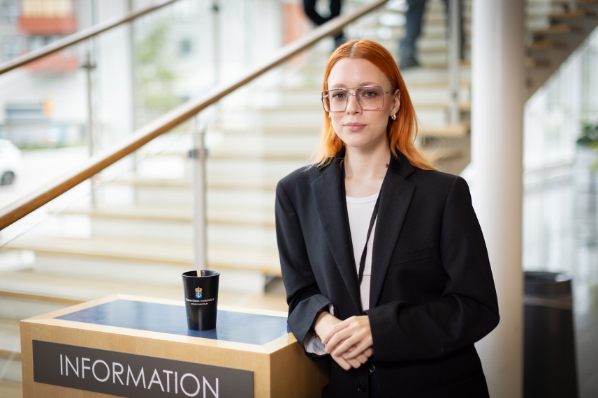 Porträttbild på medarbetaren Amanda Nyberg