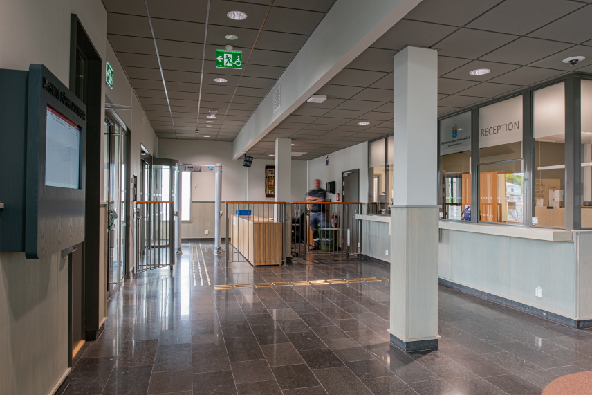 Hälsinglands tingsrätt reception.